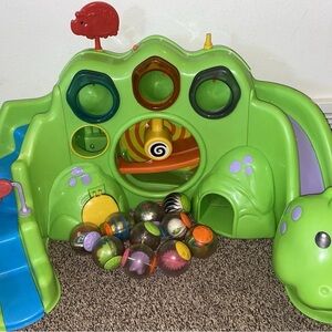 ISO ANY AND ALL FISHER PRICE peek-a-boo blocks and roll-a-round balls